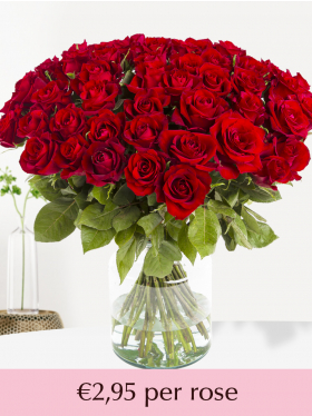 10 to 99 red roses - EverRed