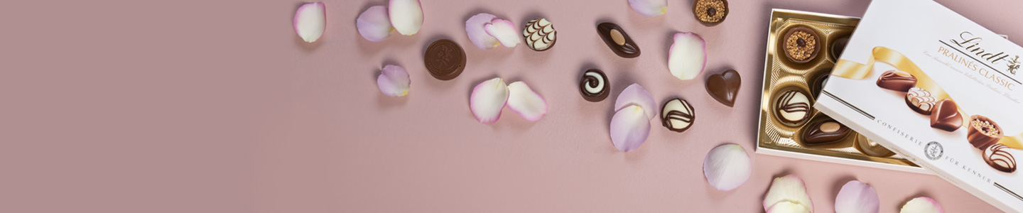 Lindt chocolate with your roses
