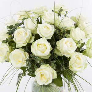 Bouquet of white roses Bouquet of white roses